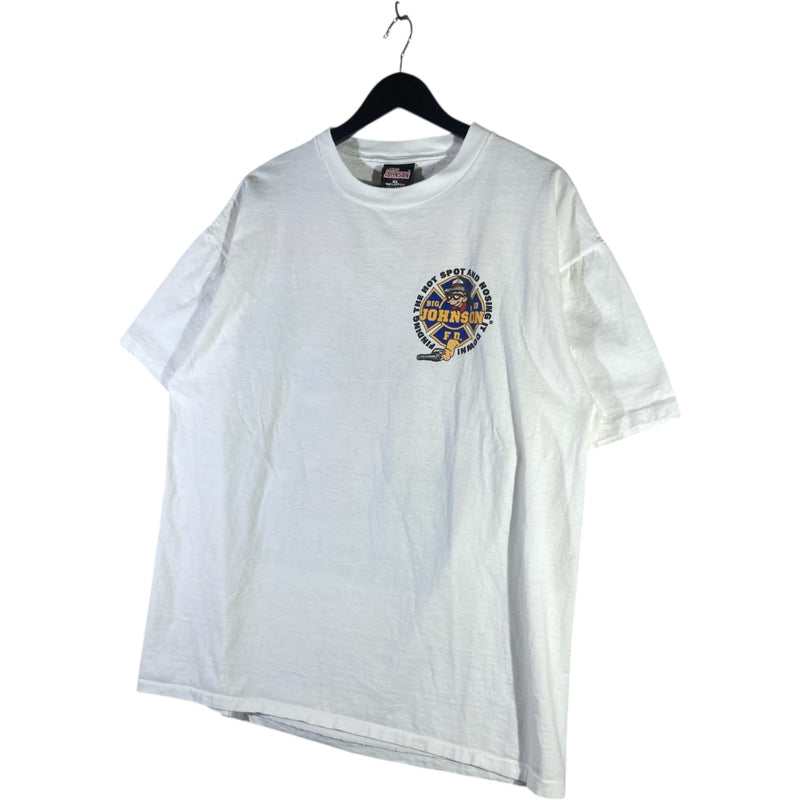 Vintage Big Johnson Fire Department Mullet Tee