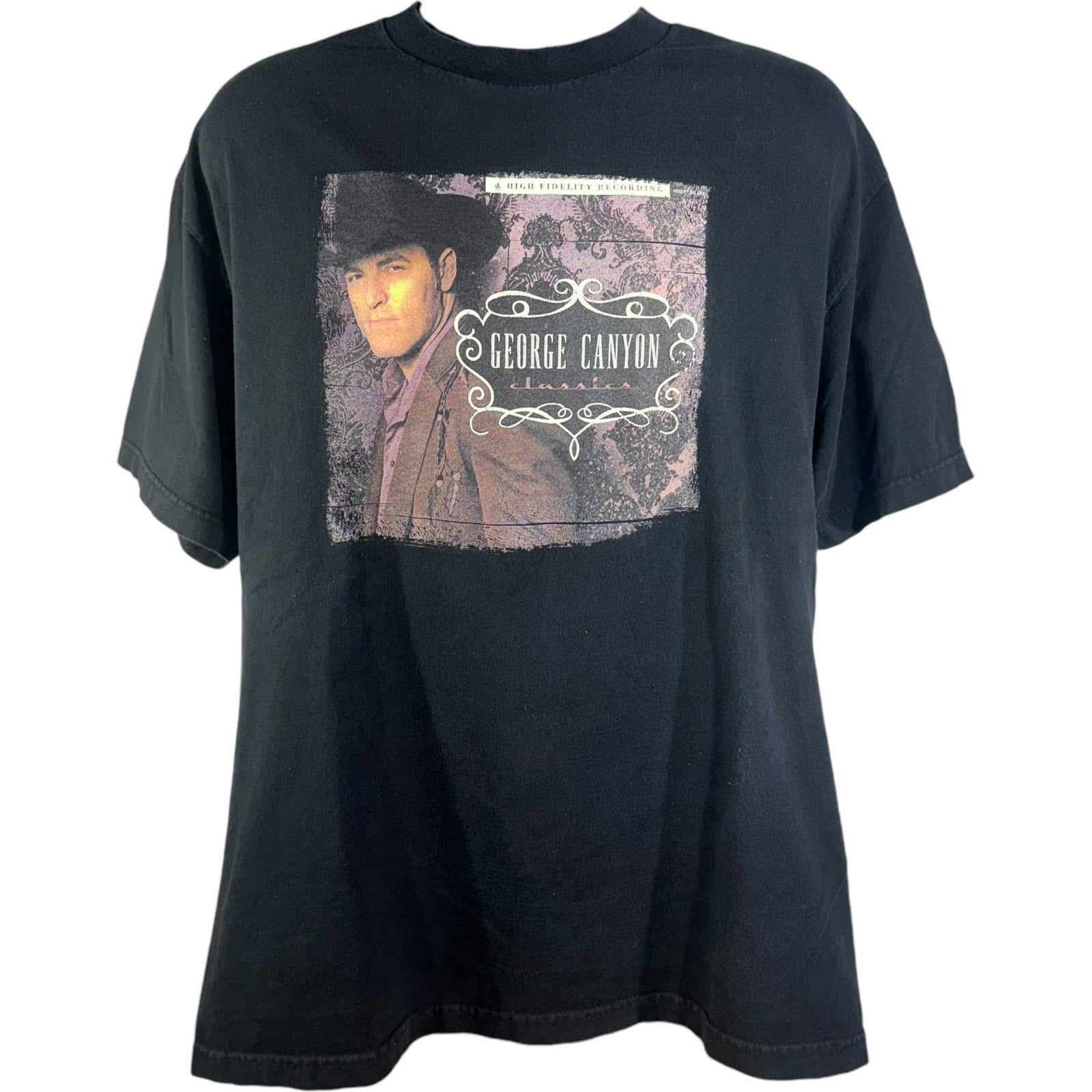 George Canyon "In A Quiet Room" Tour Tee 2007