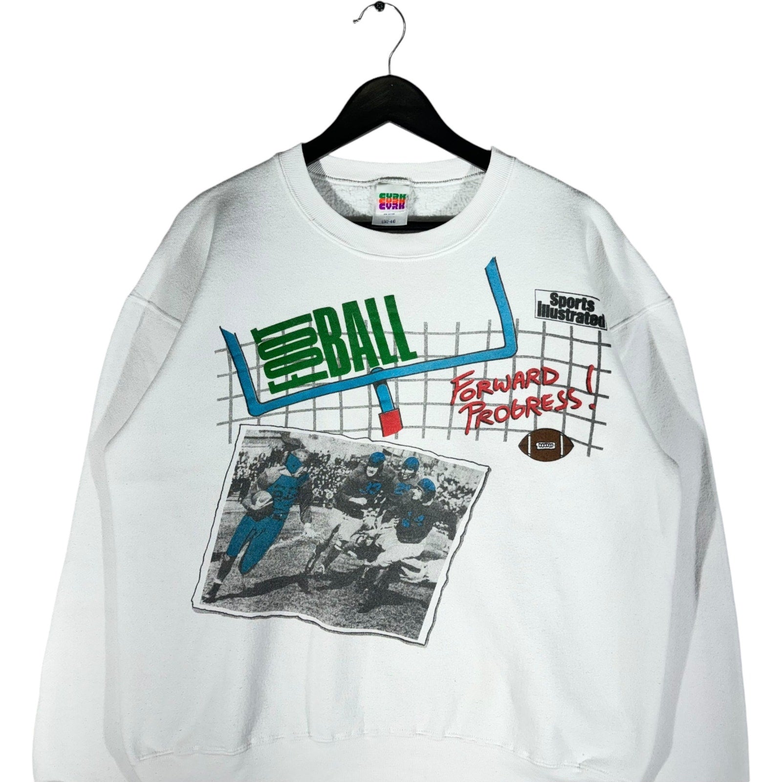 Vintage Sports Illustrated Football Crewneck 90's