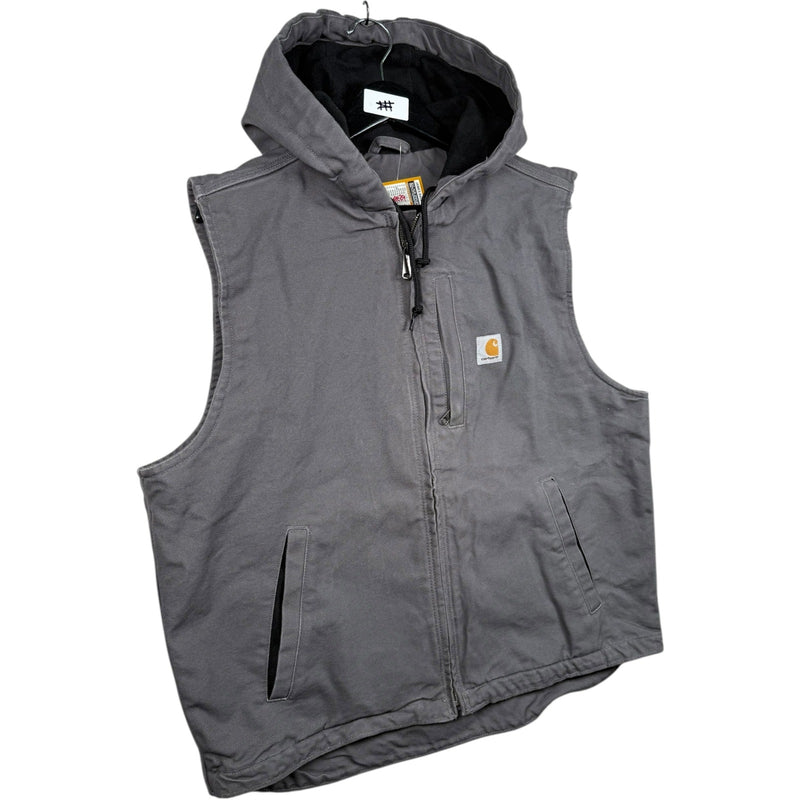 Vintage Carhartt Hooded Workwear Vest