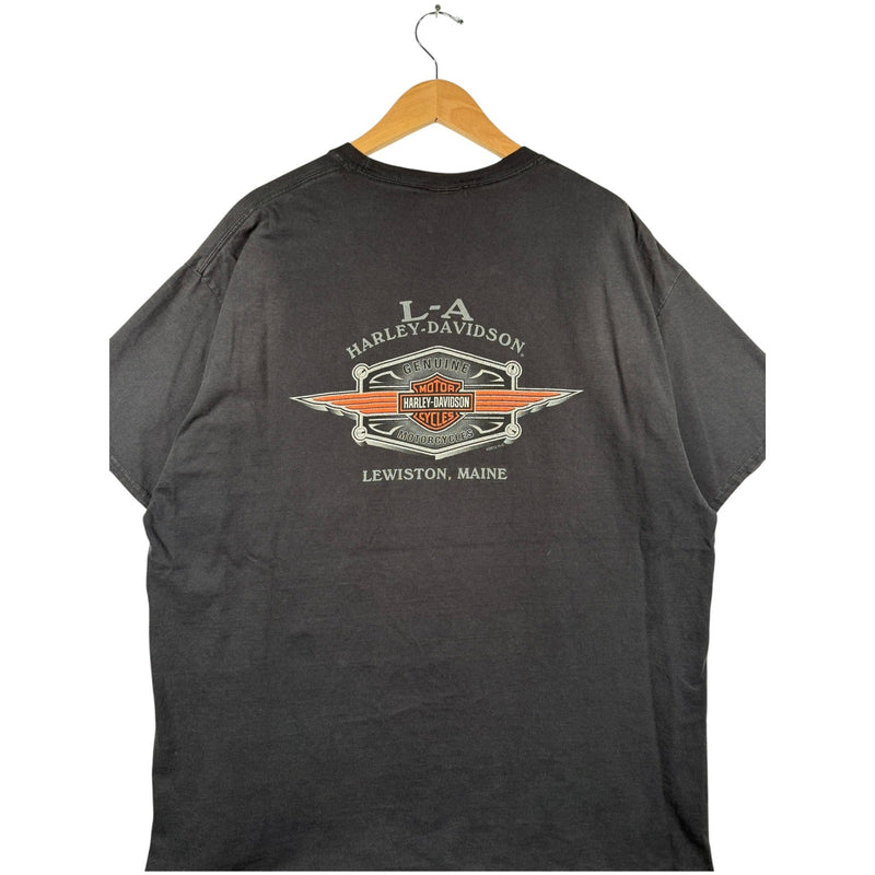 Vintage Harley-Davidson Jester Flames 103 Engine T-Shirt