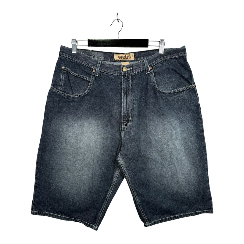 Vintage Cotton Bermuda Jean Denim Shorts 40