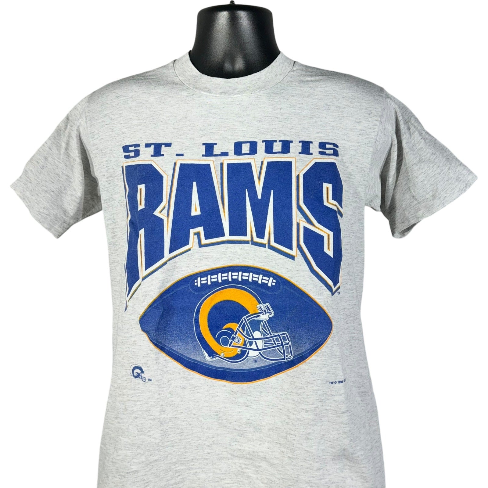 Vintage St. Louis Rams Spellout NFL Tee 90s