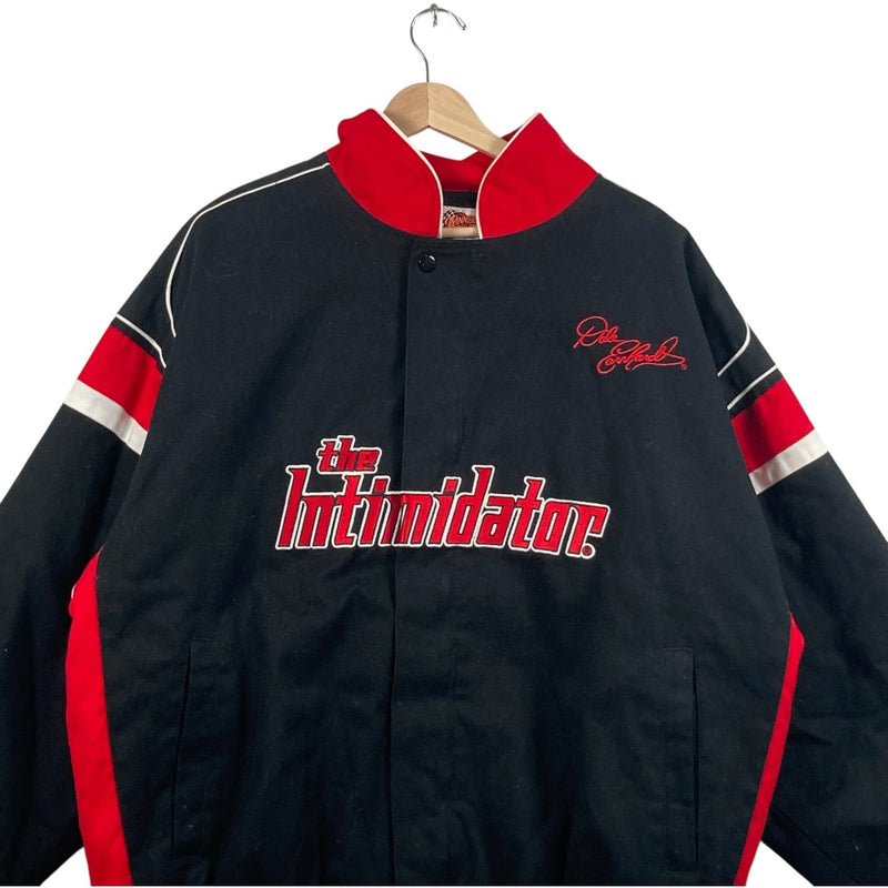 Vintage The Intimidator Dale Earnhardt NASCAR Bomber Jacket