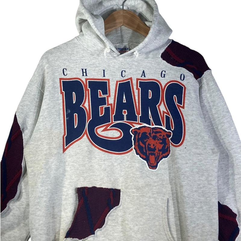 Vintage Chicago Bears NFL Graphic Pullover Hoodie