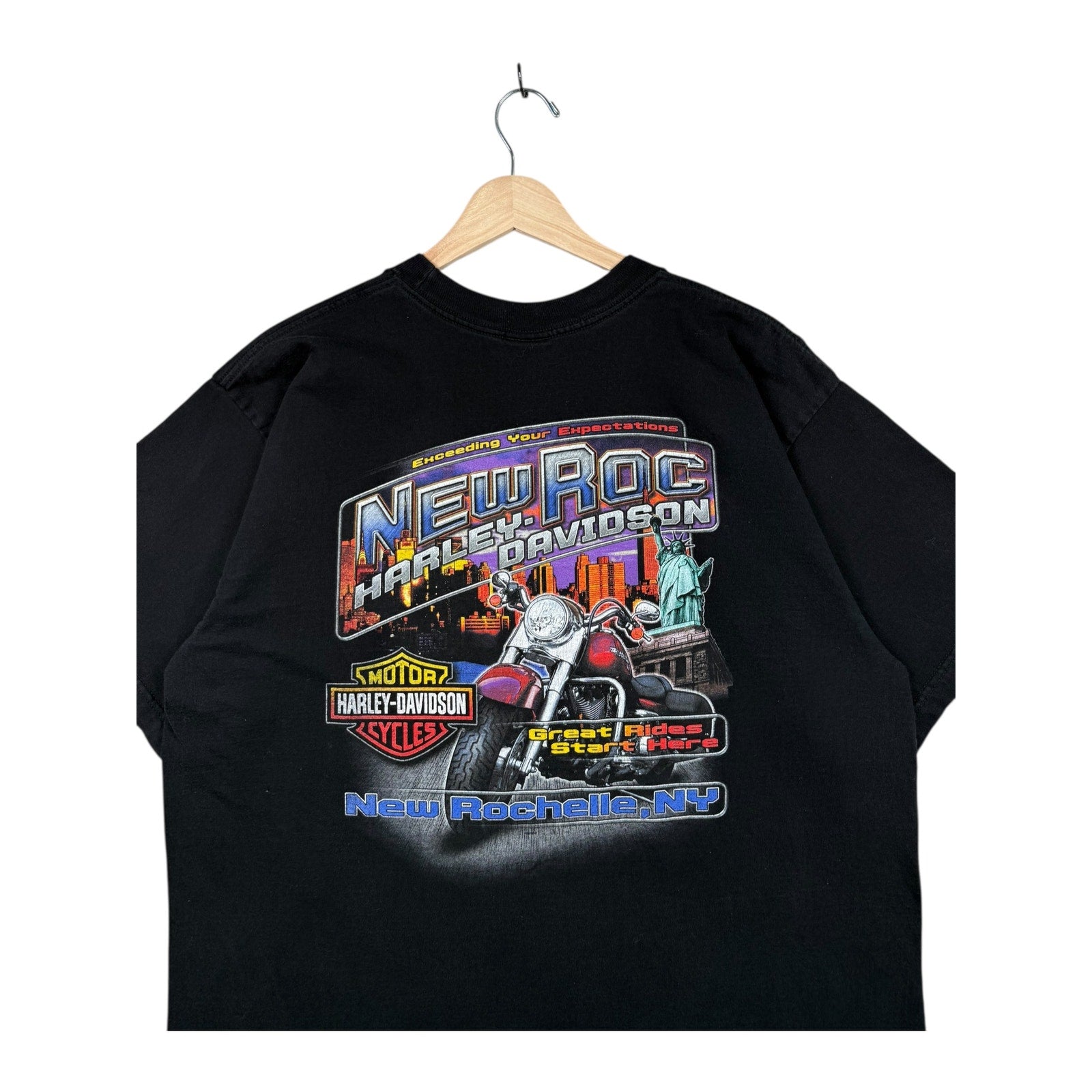 Vintage Harley Davidson New Rochelle NY T-Shirt