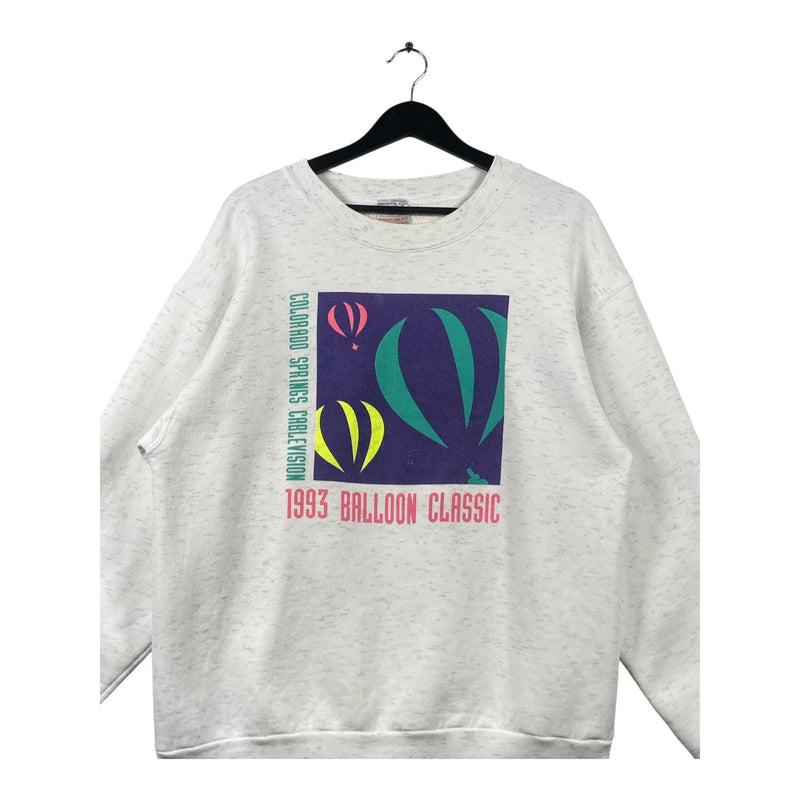Vintage 1993 Colorado Cablevision Balloon Crewneck