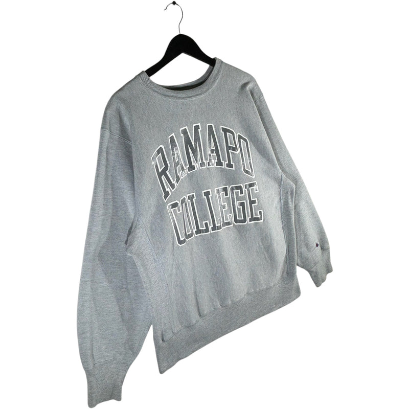 Vintage Champion Reverse Weave Ramapo College Crewneck