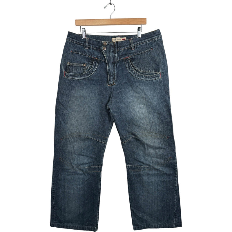 Vintage Kosmo Moda X-Skater Straight Leg Denim Jeans 36