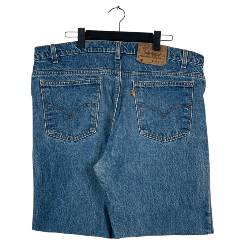 Vintage Levis Cut Off Denim Shorts 38