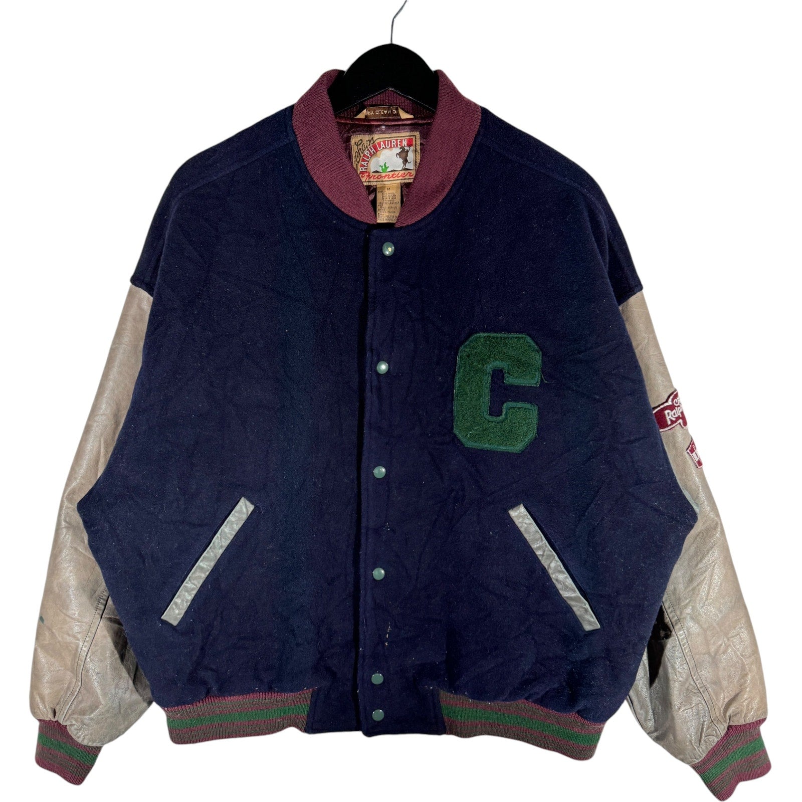 Vintage Chaps Ralph Lauren Frontier Varsity Jacket