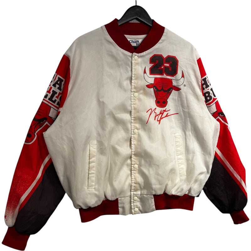 Vintage Chalk Line Fanimation Chicago Bulls Michael Jordan Jacket