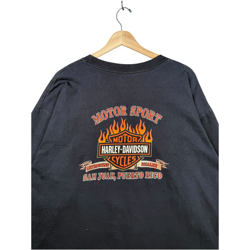 Vintage Harley Davidson Motorcycles Long Sleeve
