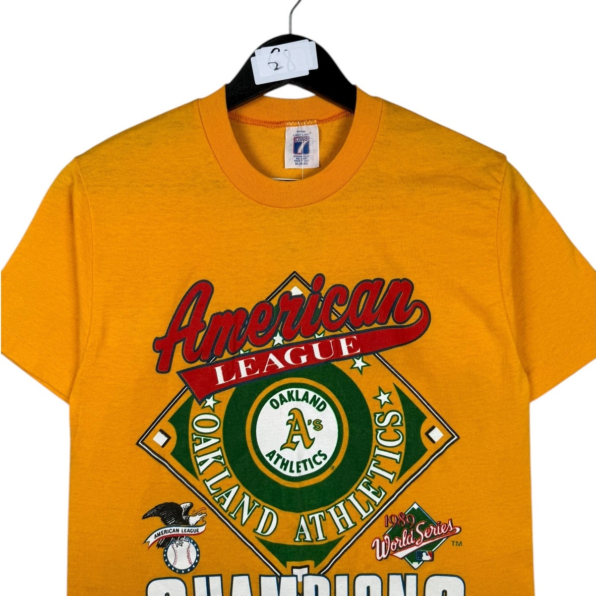 Vintage Oakland Athletics 1989 MLB Champs T-Shirt