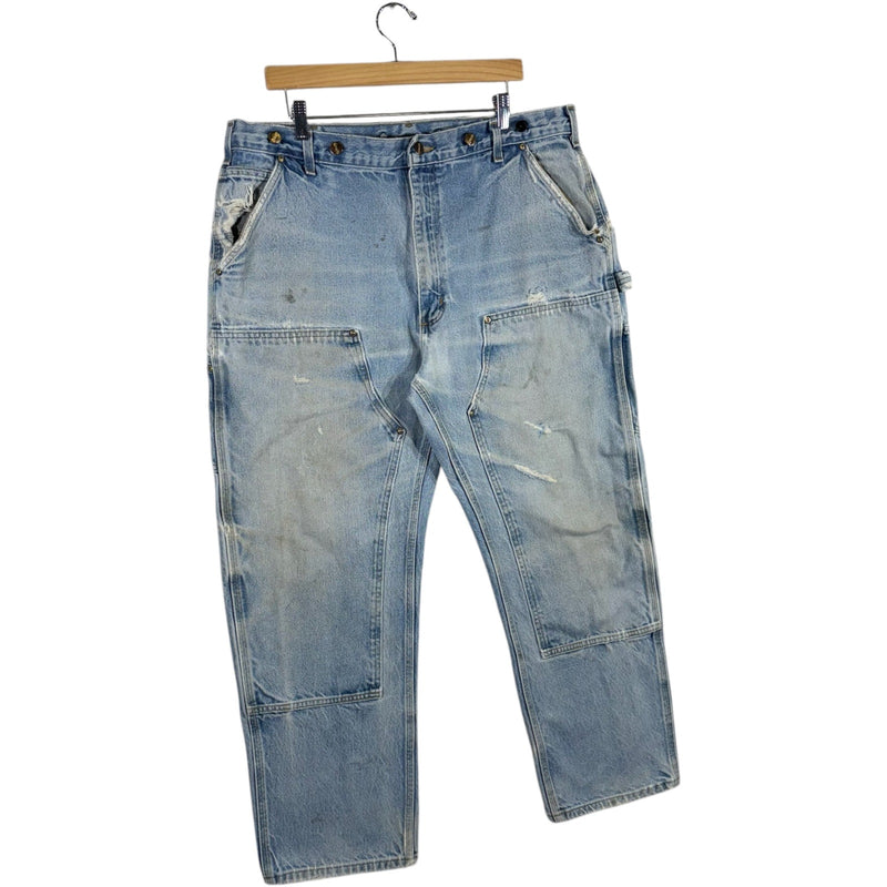 Vintage Carhartt Denim Double Knee Carpenter Pants
