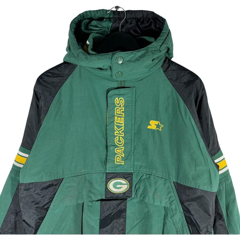 Vintage Youth Starter Green Bay Packers NFL Anorak Jacket