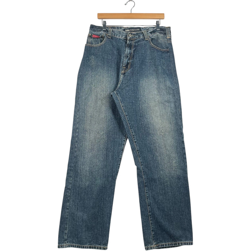 Vintage Drunknmunky Straight Leg Denim Jeans 38 x 34