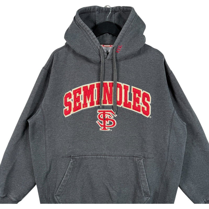 Vintage Florida State Seminoles Chest Spellout Hoodie