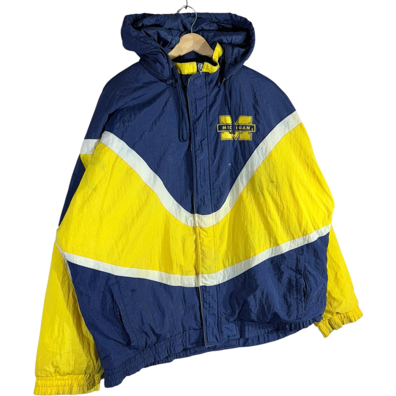 Vintage Apex One University of Michigan Puffer Jacket