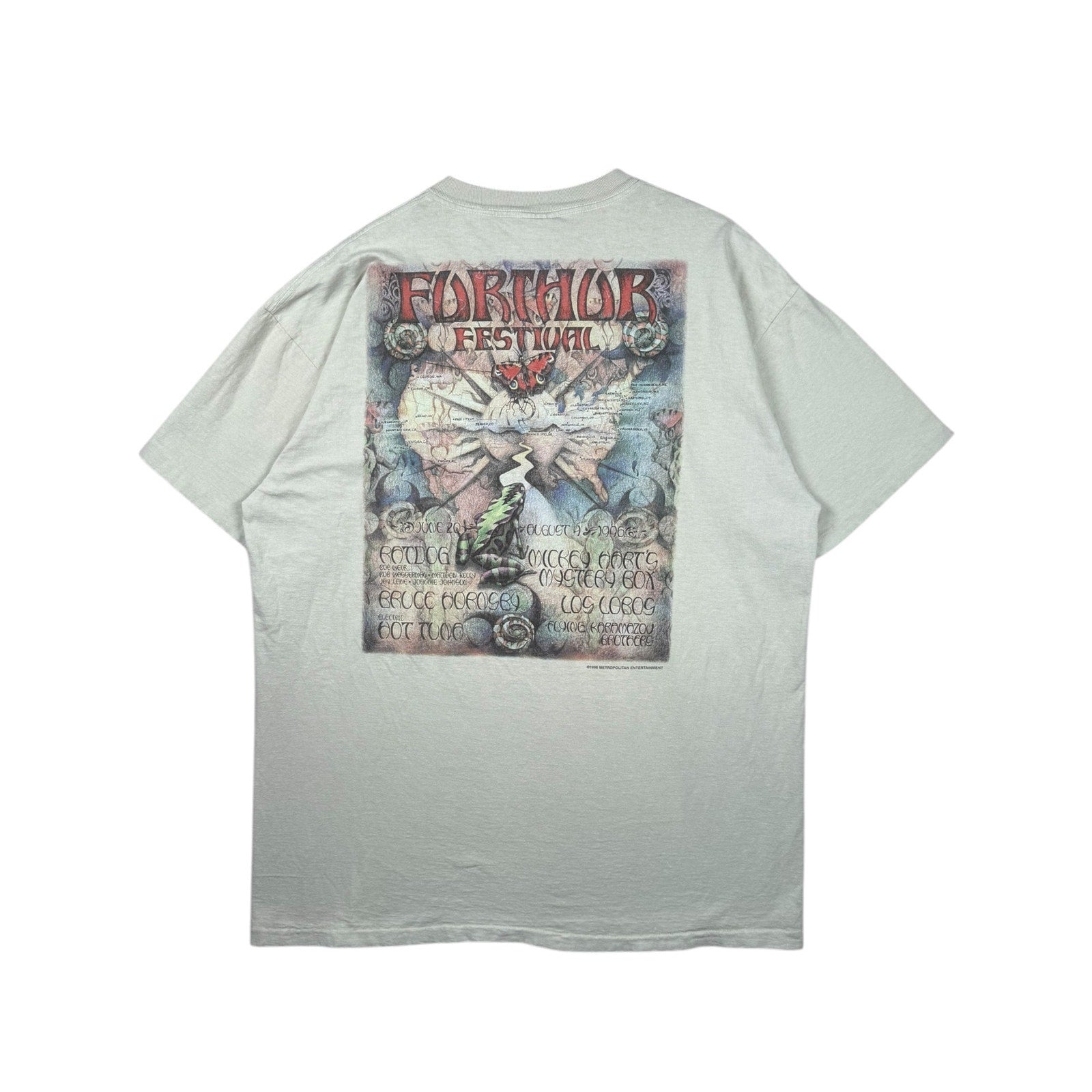 Vintage Furthur Festival Psychedelic Concert Tour T-Shirt