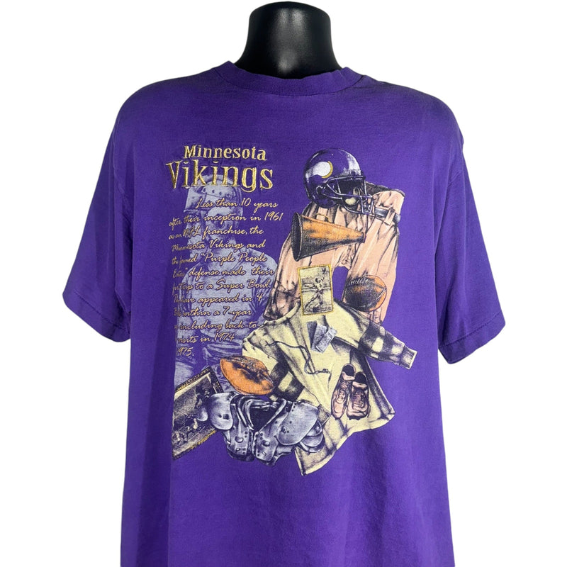 Vintage Minnesota Vikings Tee 90s