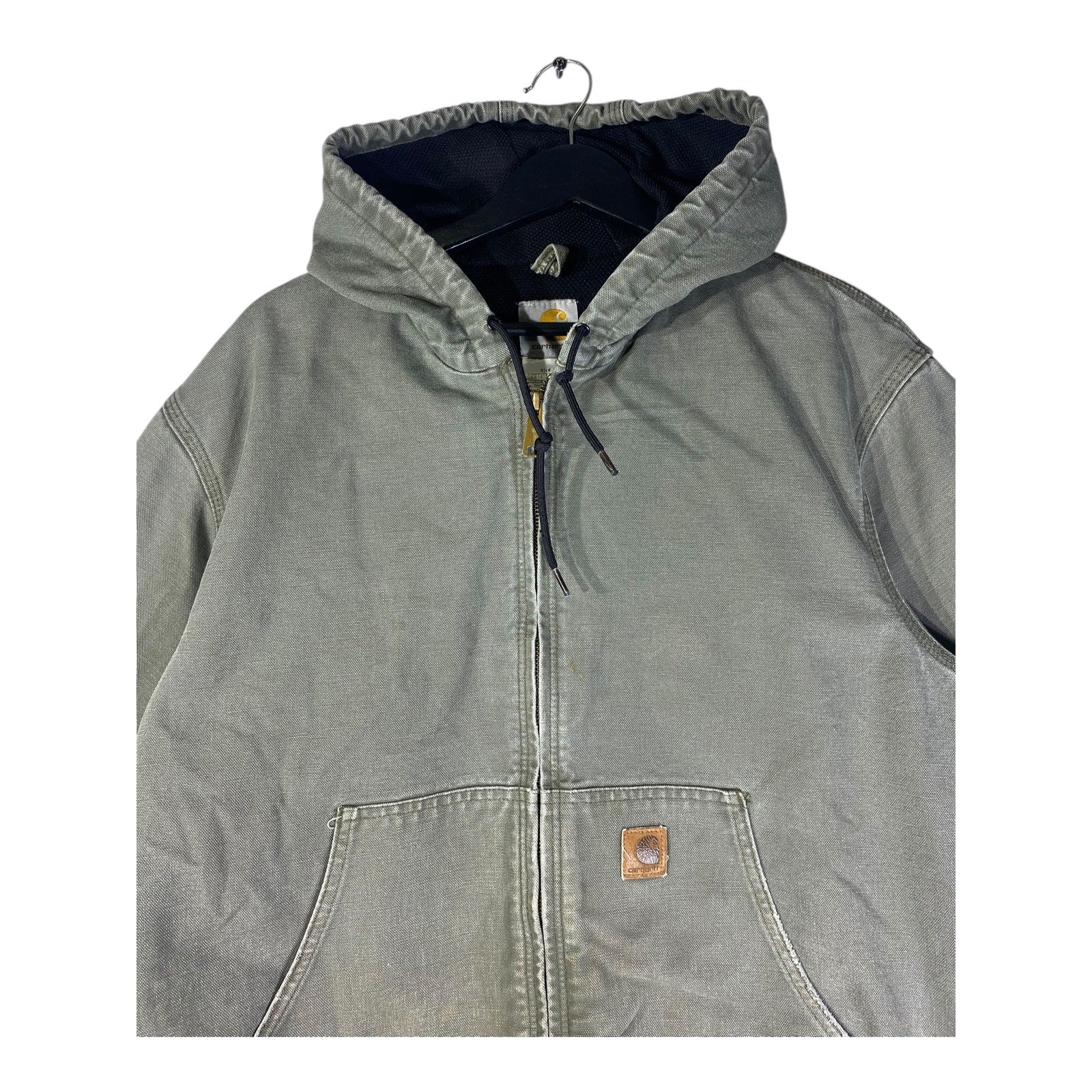 Vintage Carhartt Full Zip Workwear Hoodie Jacket