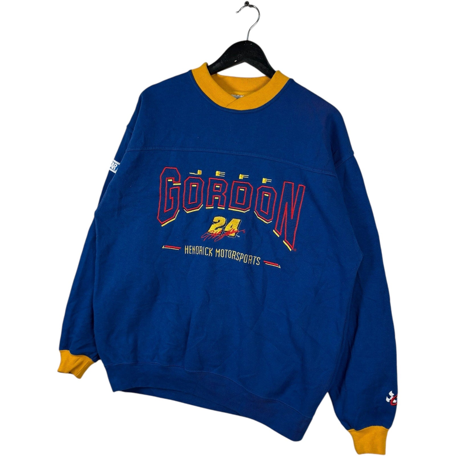 Vintage Chase Authentics Jeff Gordon Spellout Crewneck 90s