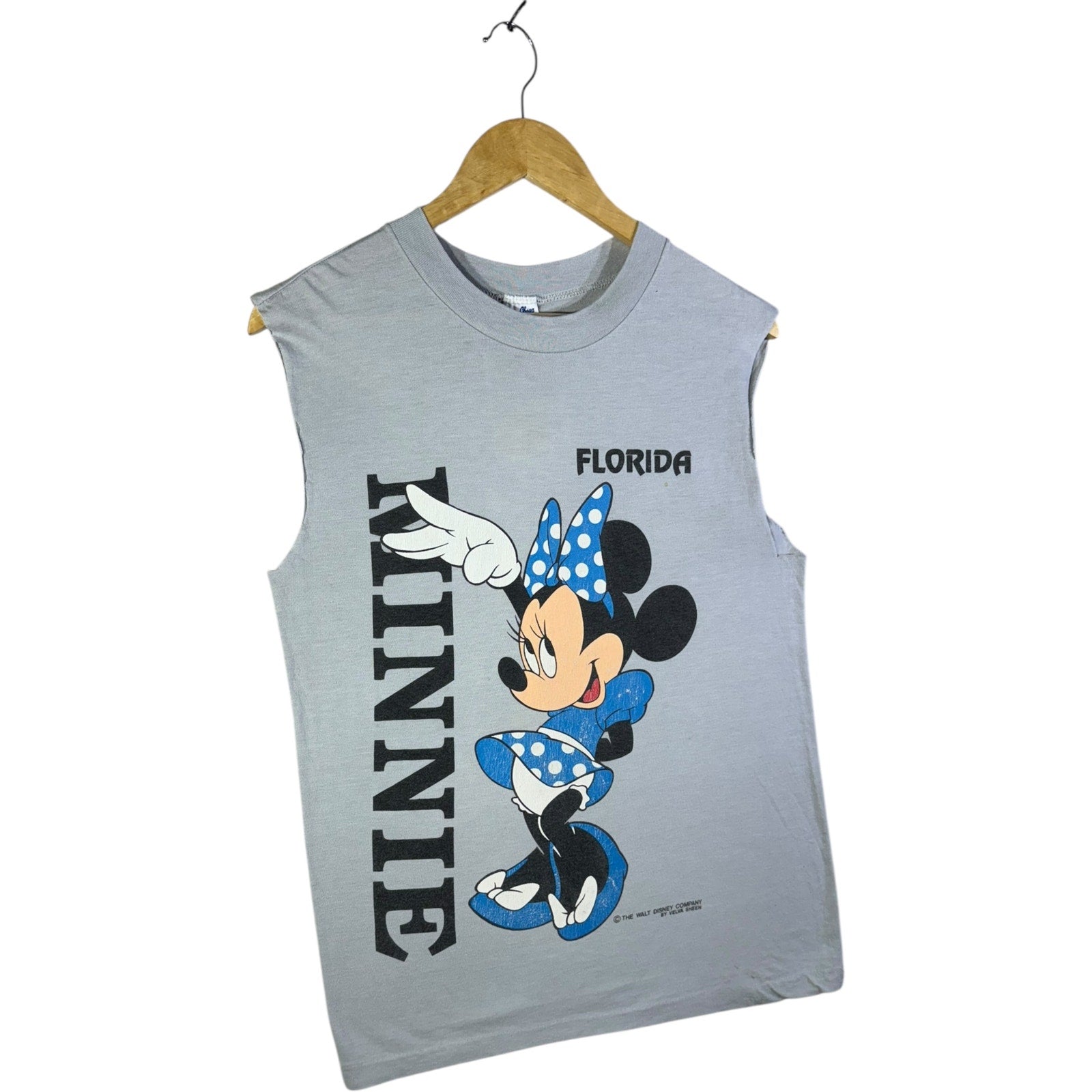 Vintage Minnie Florida Muscle Sleeves Tank Top
