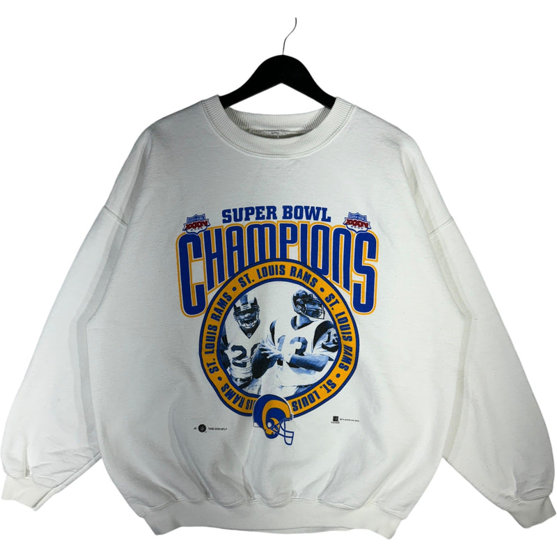 Vintage NFL Super Bowl Champions St Louis Rams Crewneck