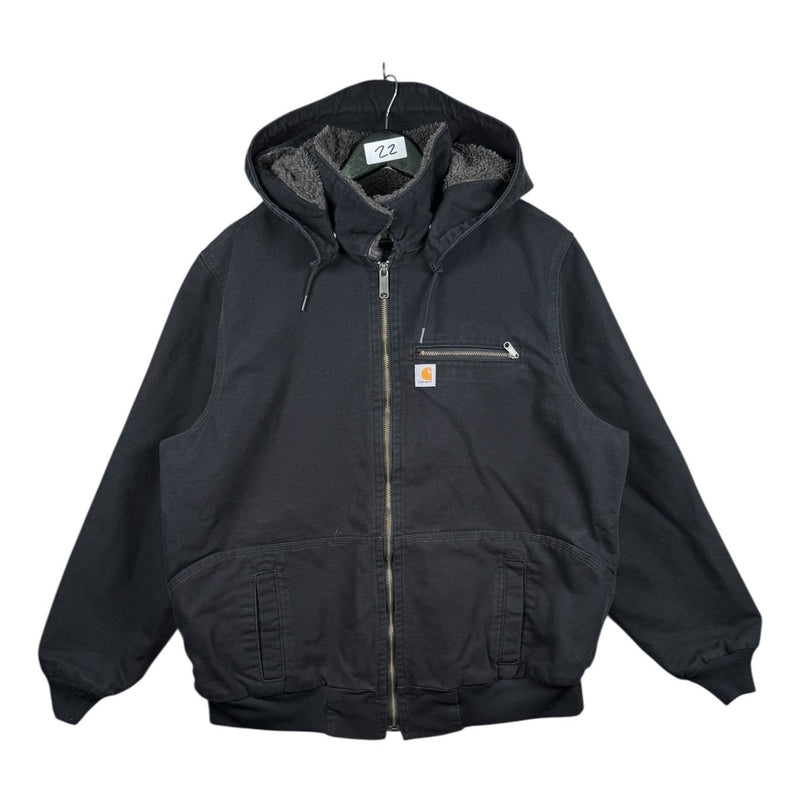 Vintage Carhartt Sherpa-Lined Full Zip Hoodie