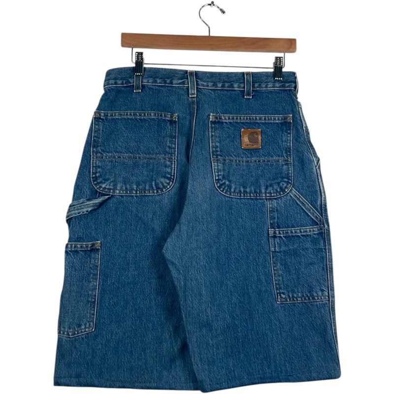 Vintage Carhartt Denim Carpenter Shorts 33