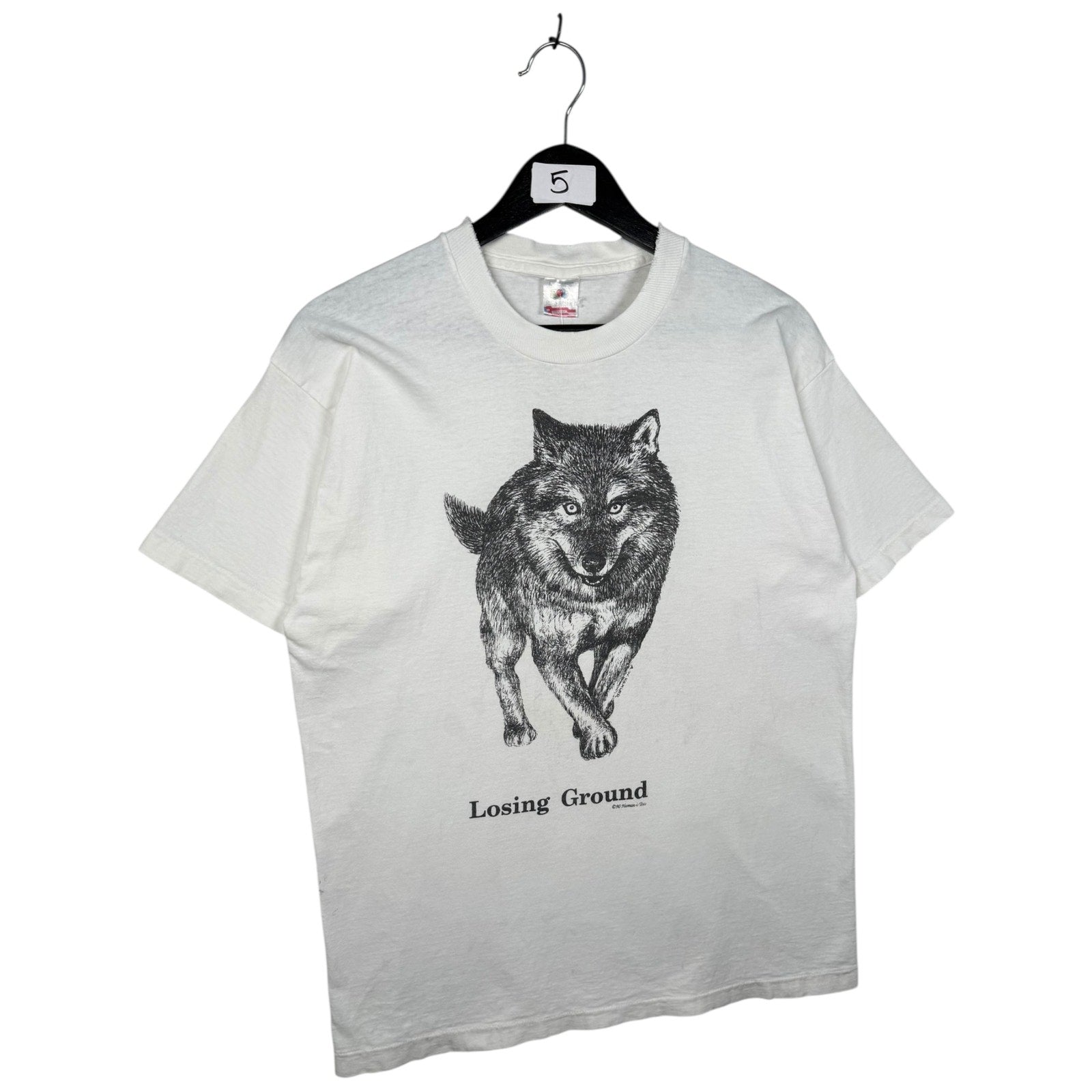 Vintage Losing Ground Wolf T-Shirt