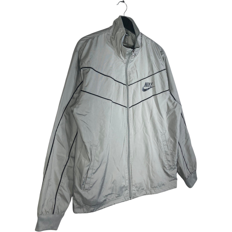 Vintage Nike Swoosh Chest Logo Full Zip Track Jacket