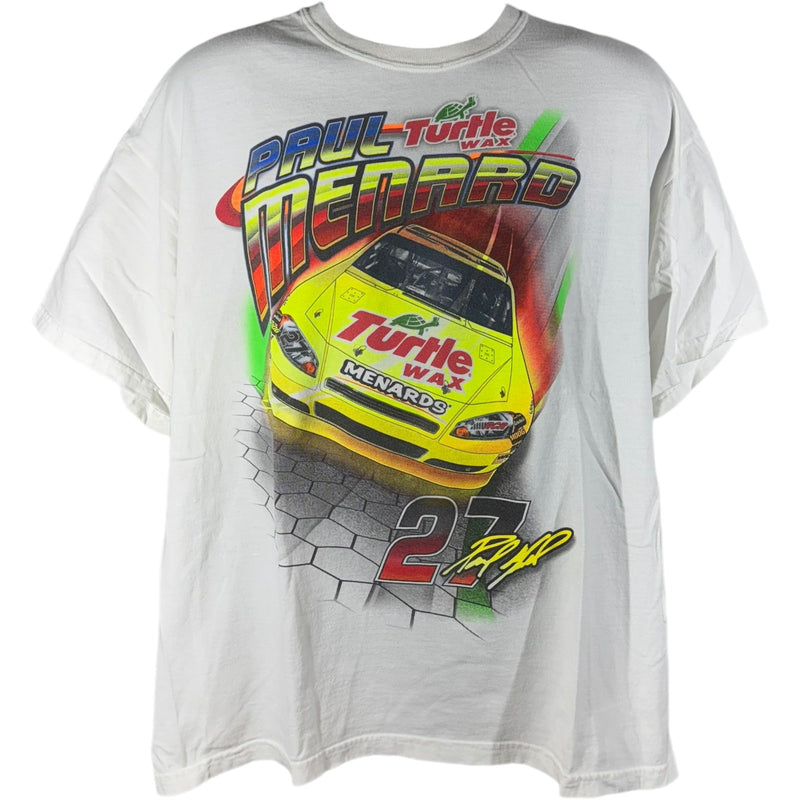 Nascar Paul Menard Turtle Wax Racing Tee