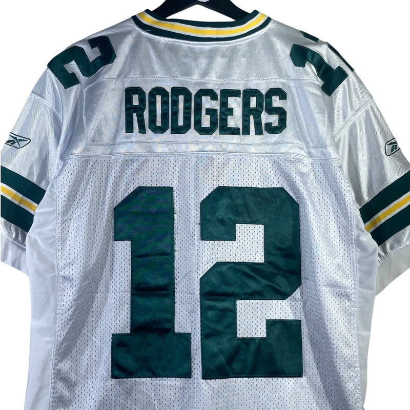 Vintage Reebok Green Bay Packers Aaron Rodgers #12 NFL Jersey