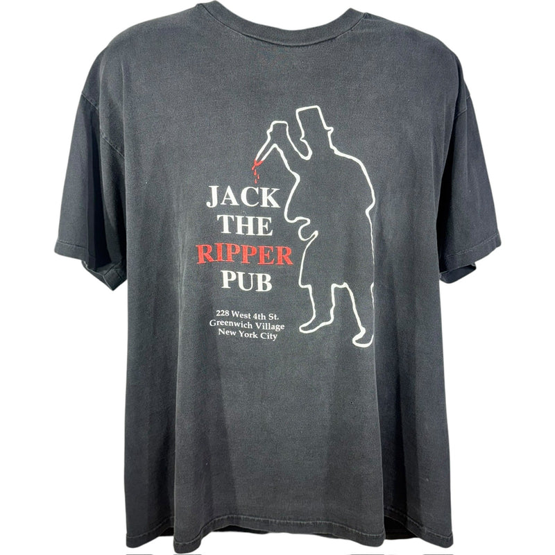 Vintage Jack The Ripper Pub Souvenir Tee 90s