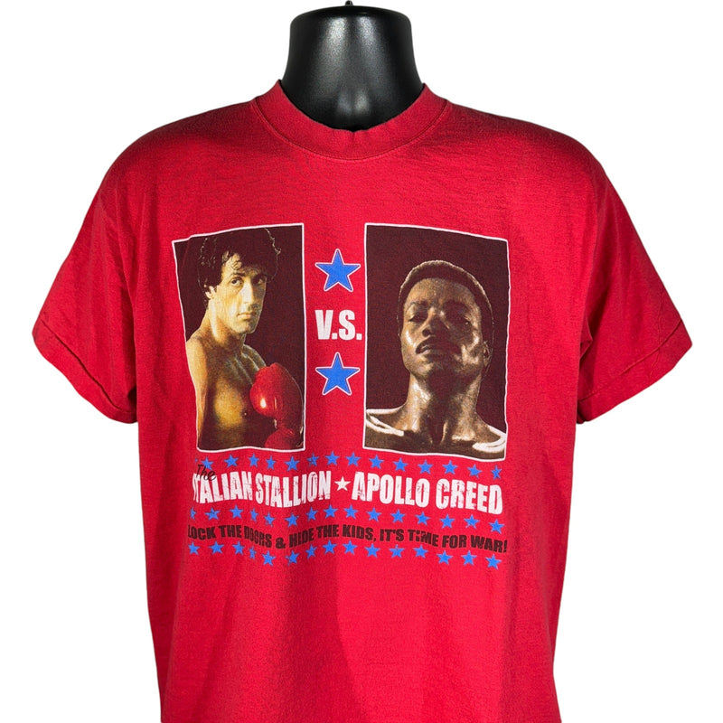 Vintage Rocky The Italian Stallion vs Apollo Creed Movie Tee