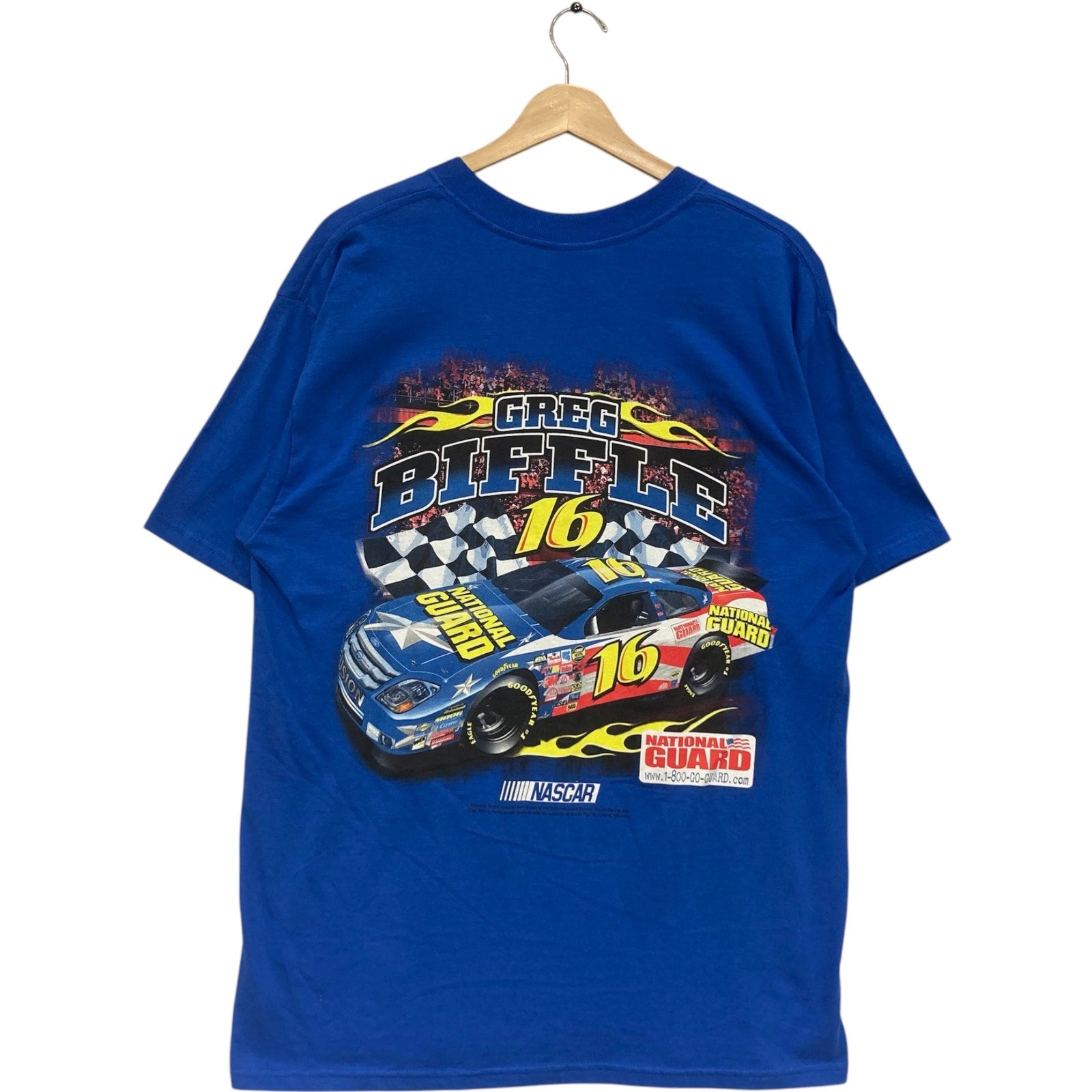 Vintage Greg Biffle #16 NASCAR Tee