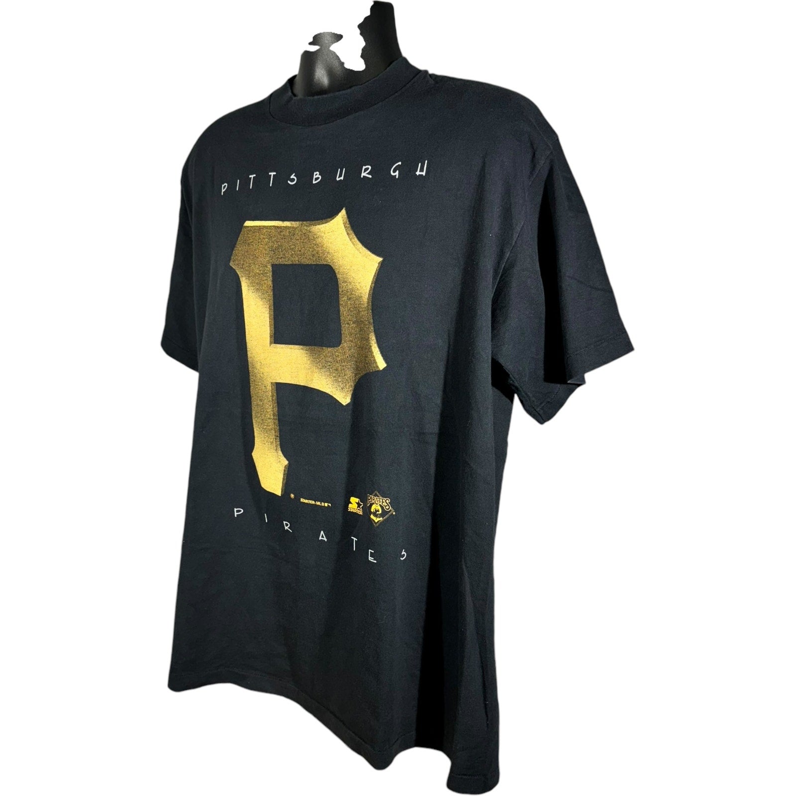 Vintage Starter Pittsburgh Pirates MLB Logo Tee 90s