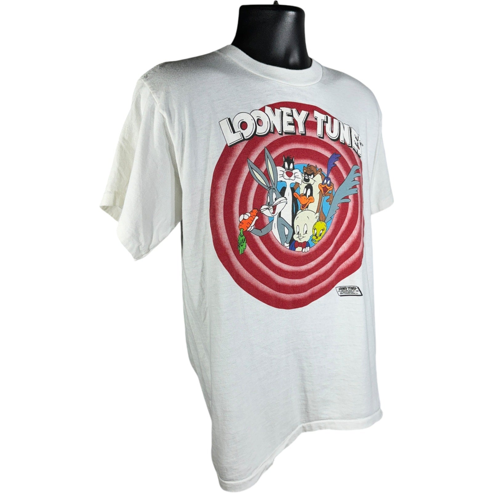 Vintage Looney Tunes "That's All Folks" Logo Tee