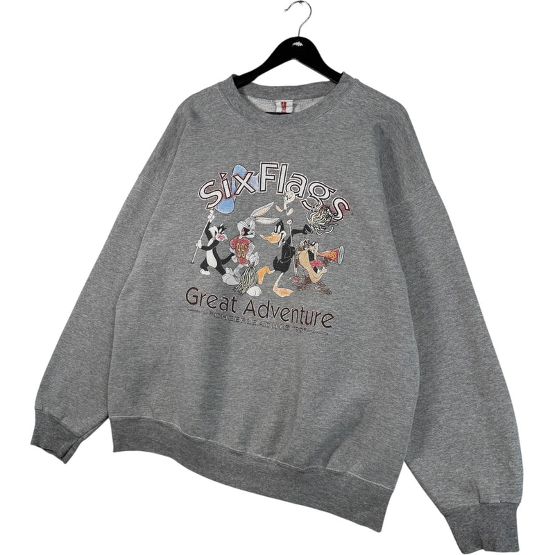 Vintage Six Flags Great Adventure Cheerleading Crewneck