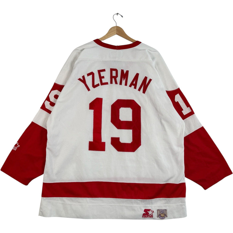 Vintage Starter Detroit Red Wings Steve Yzerman #19 NHL Jersey