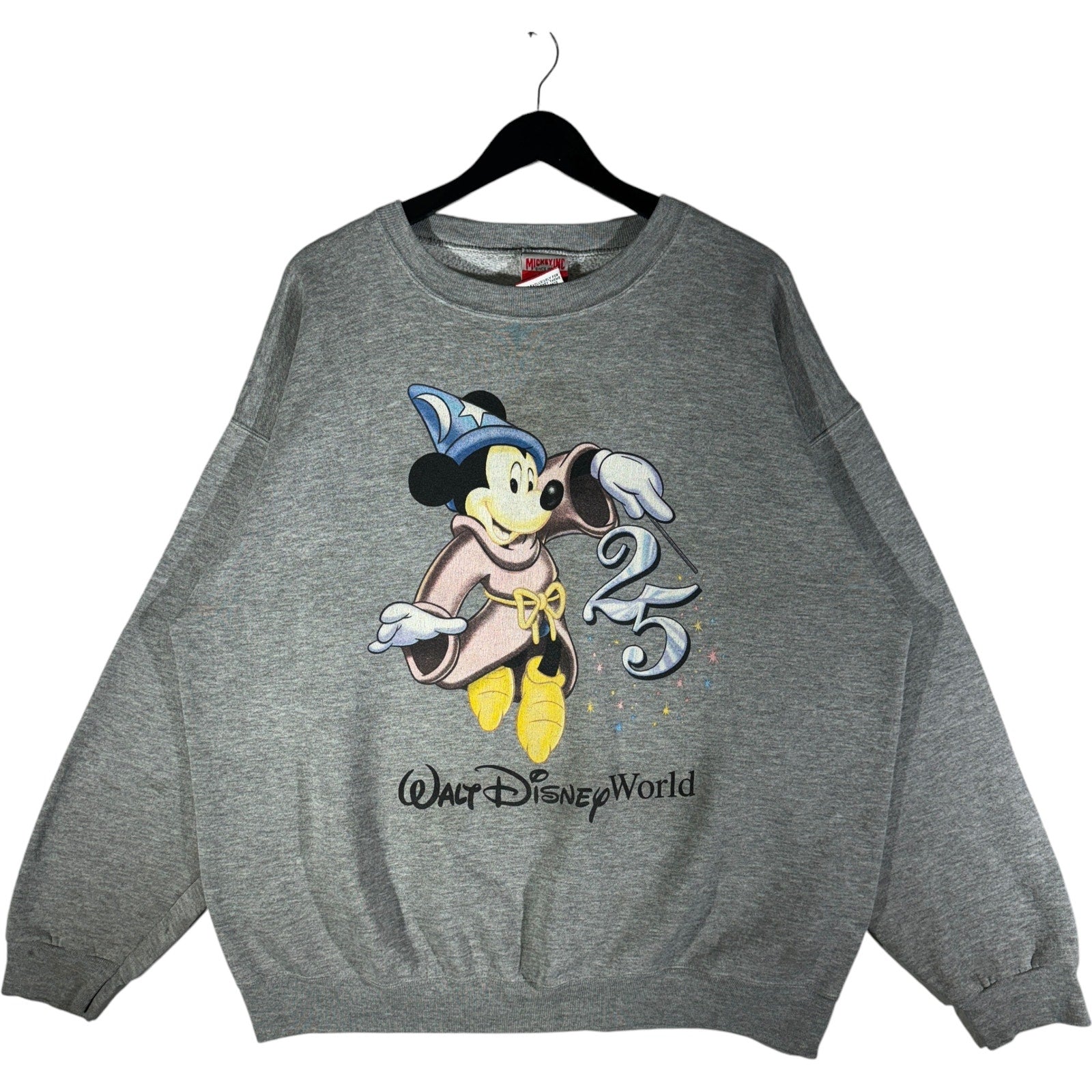 Vintage Walt Disney World 25th Anniversary Mickey Crewneck