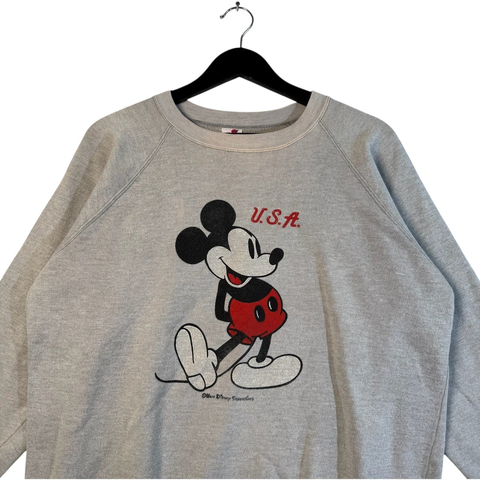 Vintage Disney Mickey Mouse USA Crewneck