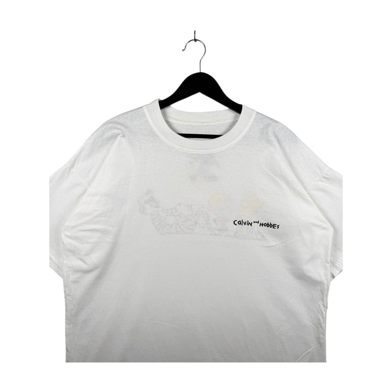 Vintage Calvin and Hobbes Bart Simpson Incirlik Turkey T-Shirt