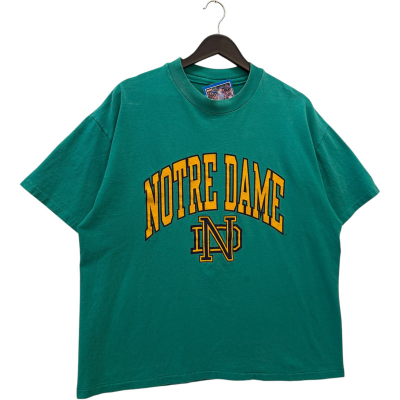 Vintage University Of Notre Dame Arch Spellout Tee