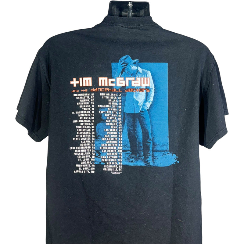 Vintage Tim McGraw and The Dancehall Doctors Tour Tee 2003