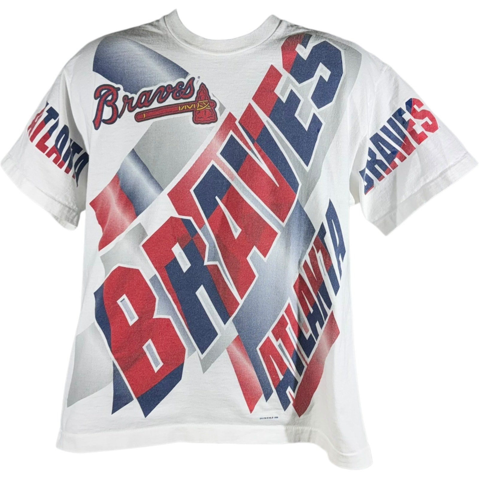 Vintage Salem Sportswear Atlanta Braves AOP MLB Tee