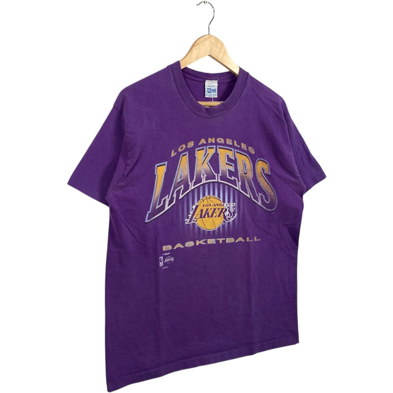 Vintage Salem Los Angeles Lakers Arch Spellout NBA Tee