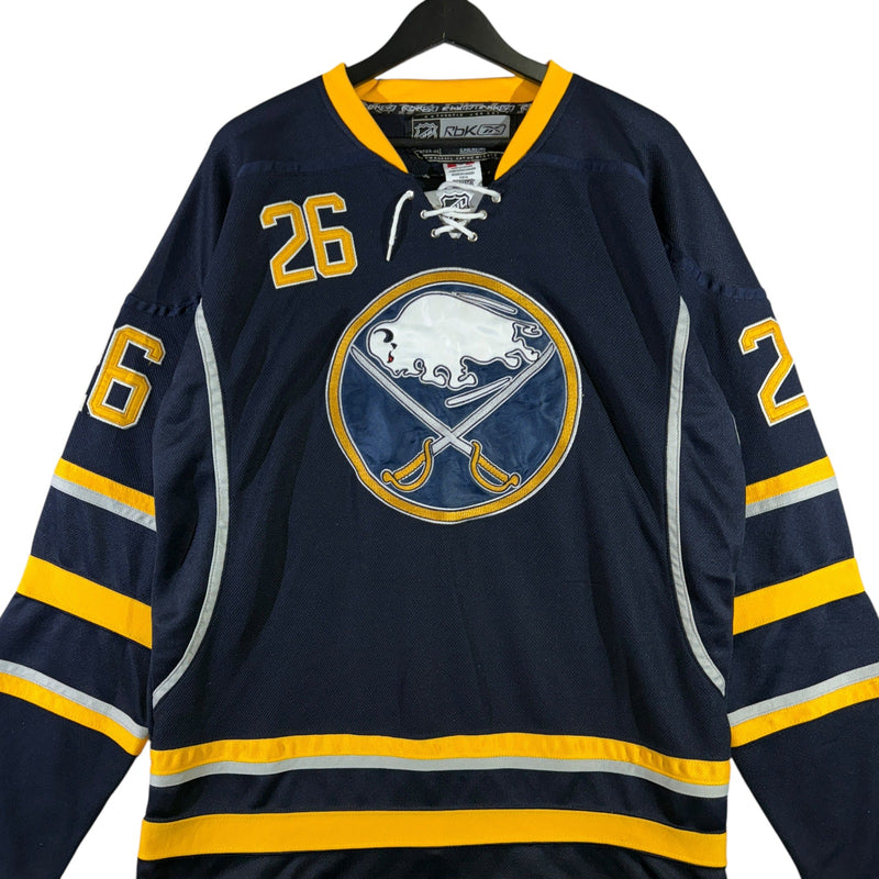 Vintage Reebok Buffalo Sabres Thomas Vanek #26 NHL Jersey